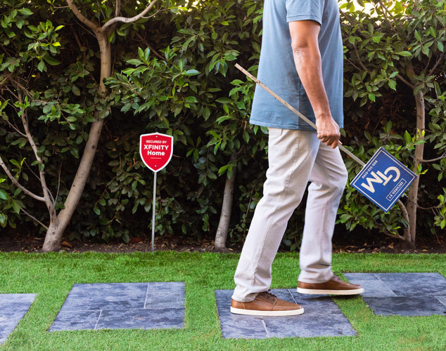 Xfinity Home Security sign